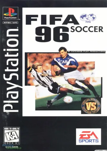 FIFA Soccer 96 (US) box cover front